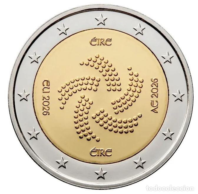 Euros: IRLANDA 2 E. 2026 -PRESIDENCIA DEL CONSEJO DE EUROPA - SIN CIRCULAR -