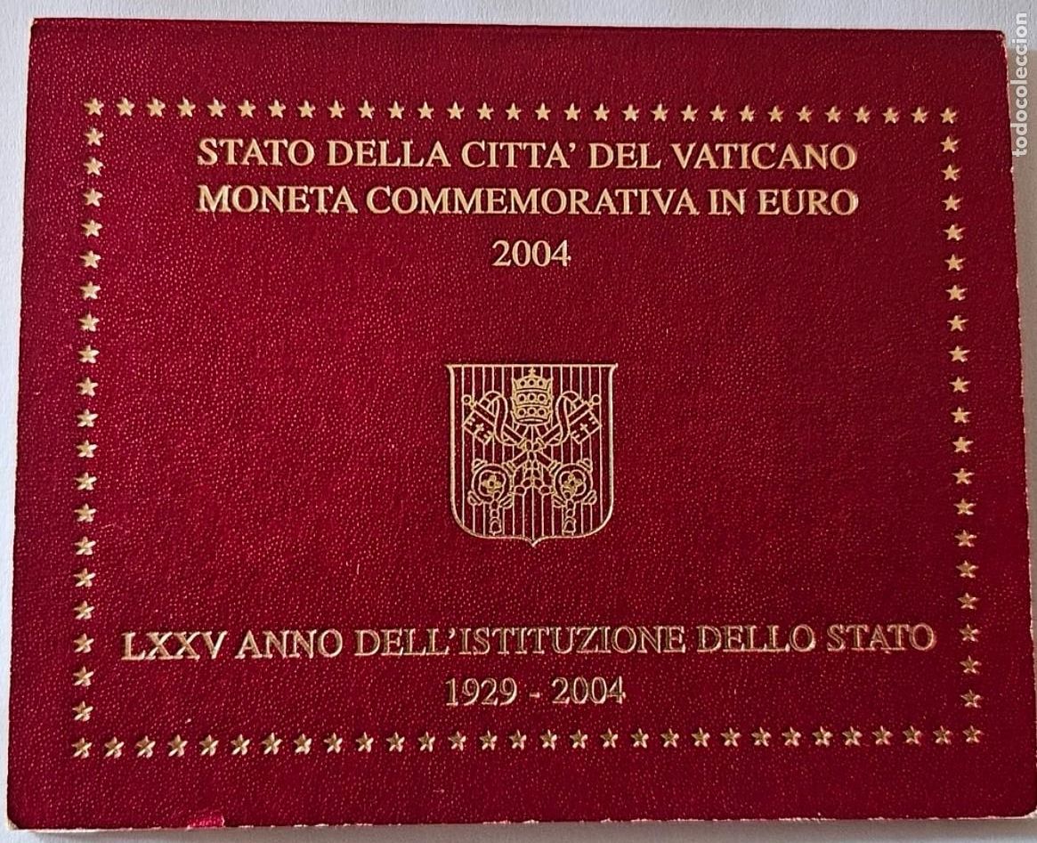 Euros: CARTERA 2 EUROS VATICANO 2004 - VACIA - PARA SUSTITUCION