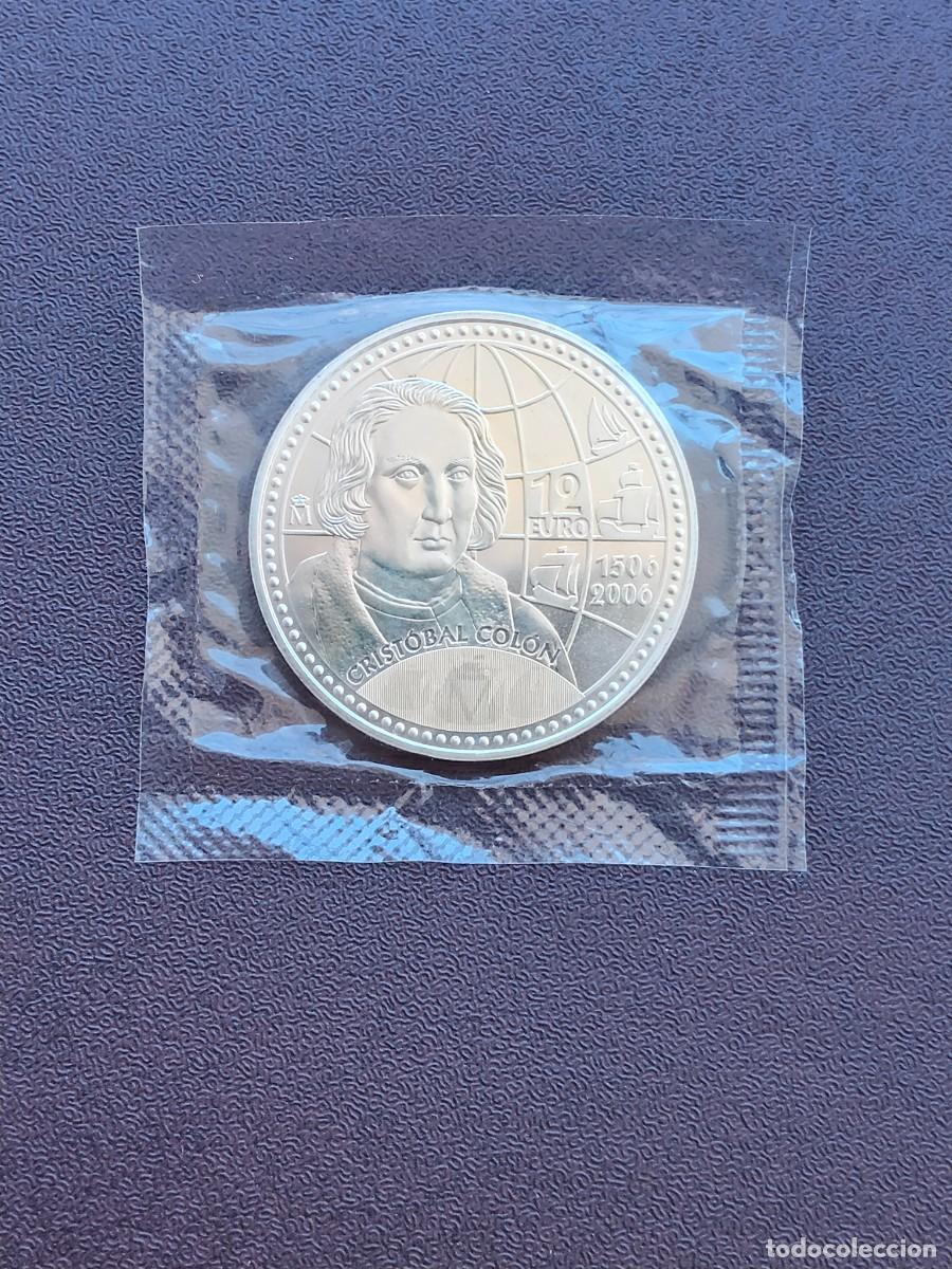 Euros: MONEDA DE 12 EUROS DEL A&Ntilde;O 2006,CRISTOBAL COLON.DE PLATA.ORIGINAL%