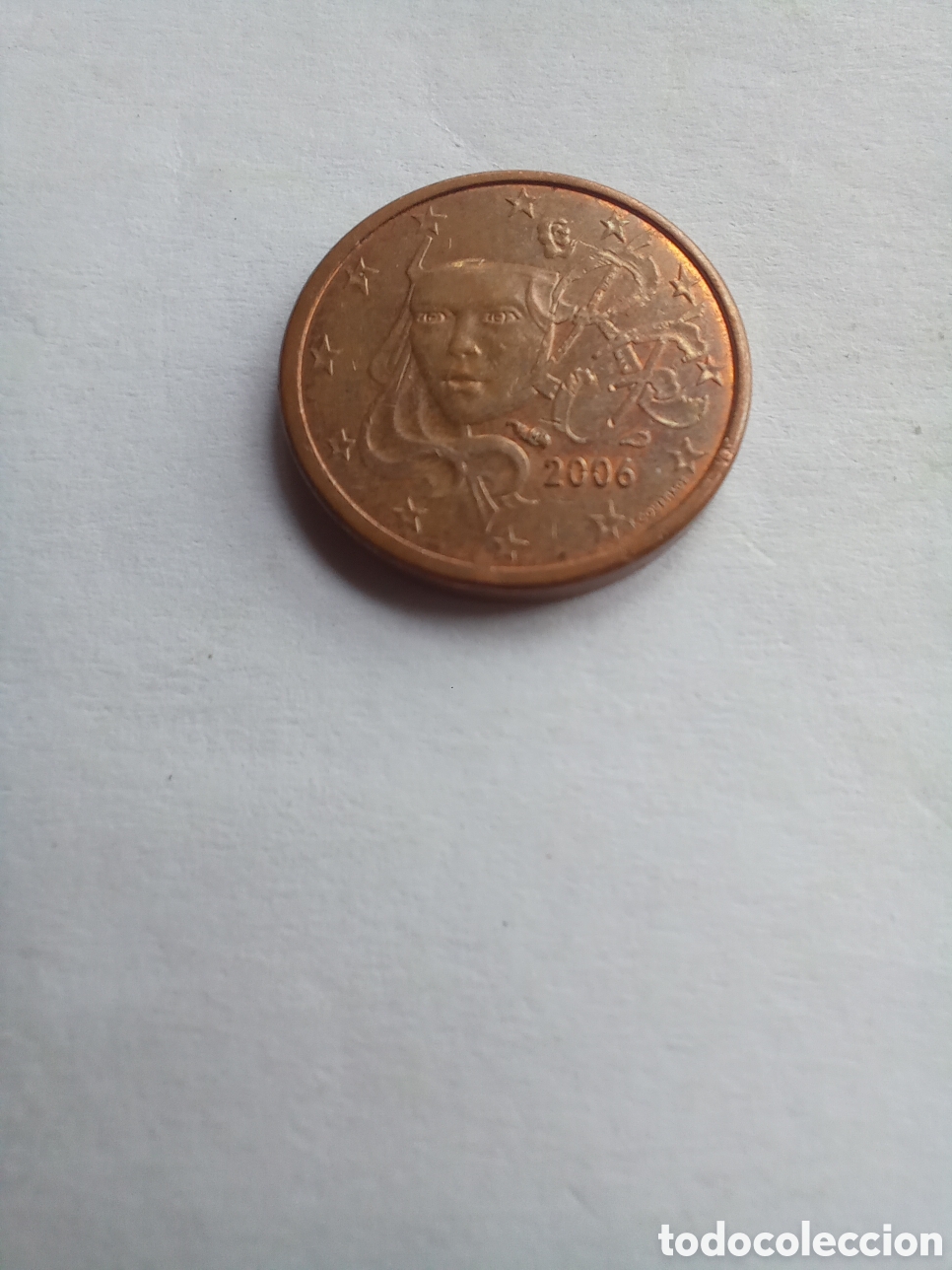 Euros: MONEDA 1 C&Eacute;NTIMO DE EURO FRANCIA - A&Ntilde;O 2006 (C&Eacute;RES)