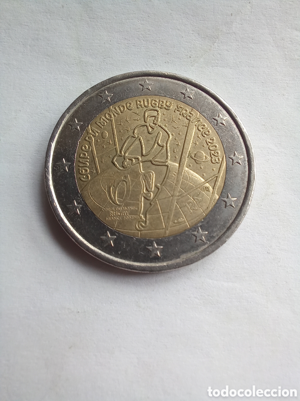 Euros: MONEDA 2 EUROS CONMEMORATIVOS FRANCIA - A&Ntilde;O 2023 (COPA DEL MUNDO DE RUGBY)