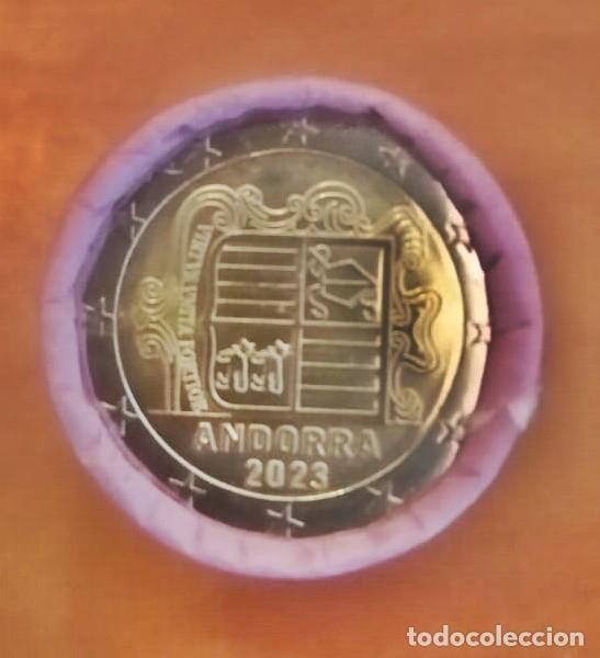 Euros: ANDORRA 2 EURO 2023 - de rollo - SIN CIRCULAR -