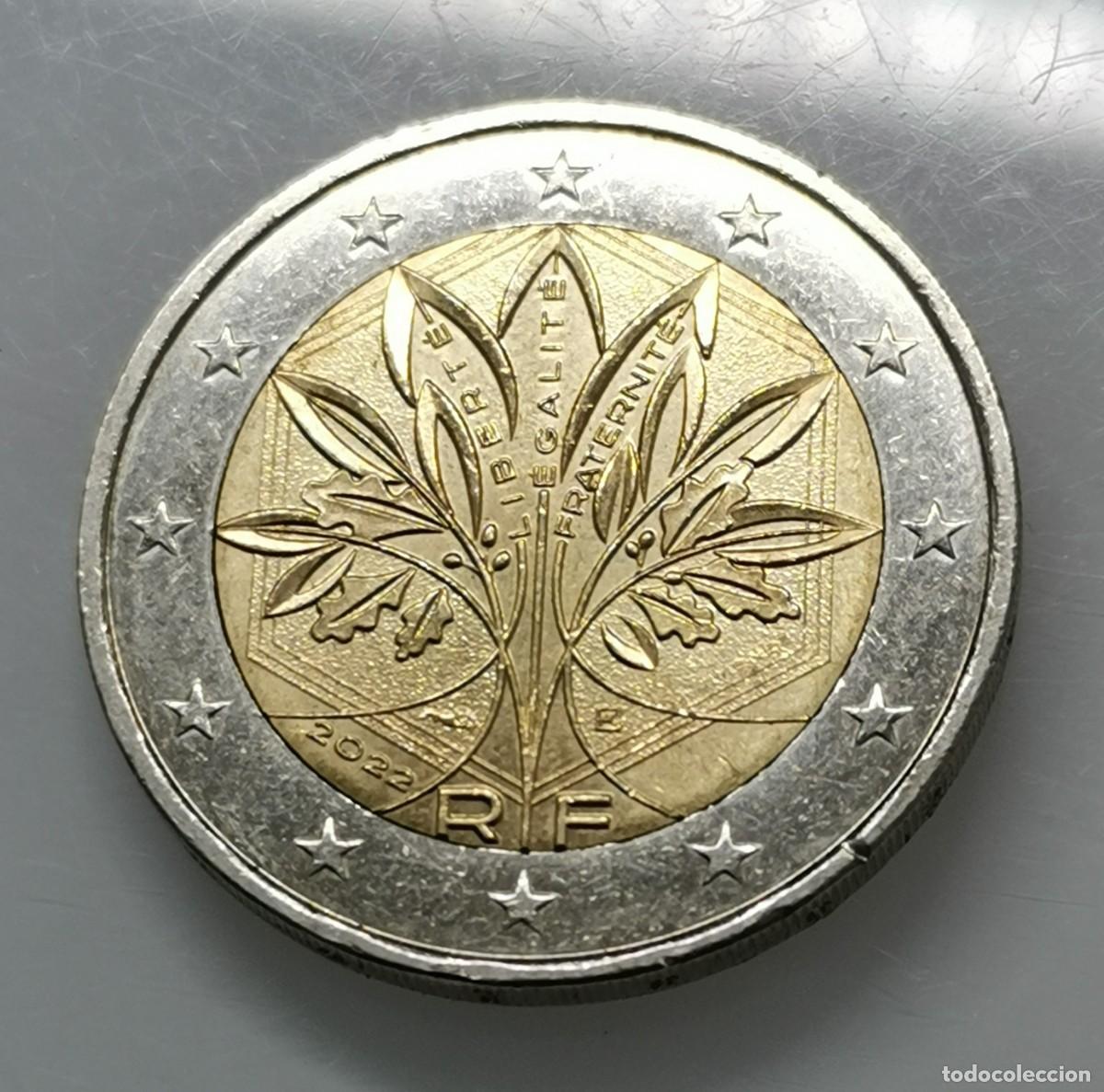 Euros: FRANCIA - 2 EUROS 2022 - (&Aacute;rbol de la Uni&oacute;n UNC)