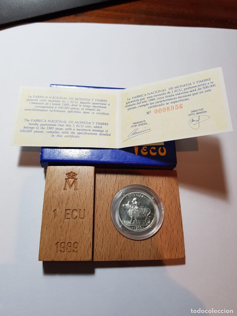 Euros: ESPA&Ntilde;A-1 ECU-1989-COMPLETO