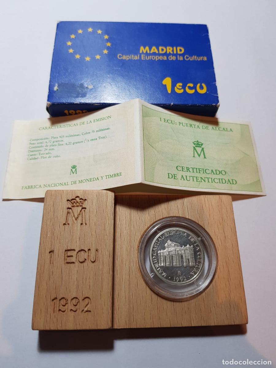 Euros: ESPA&Ntilde;A-1 ECU-1992-COMPLETO