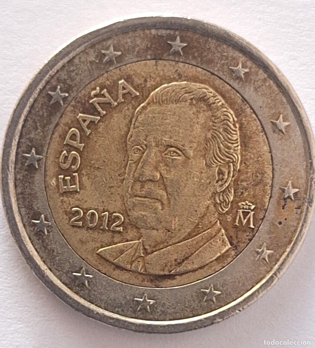 Euros: 2 &euro; 2012 de Espa&ntilde;a Mezquita de C&oacute;rdoba. Defectos en las 2 caras y canto.