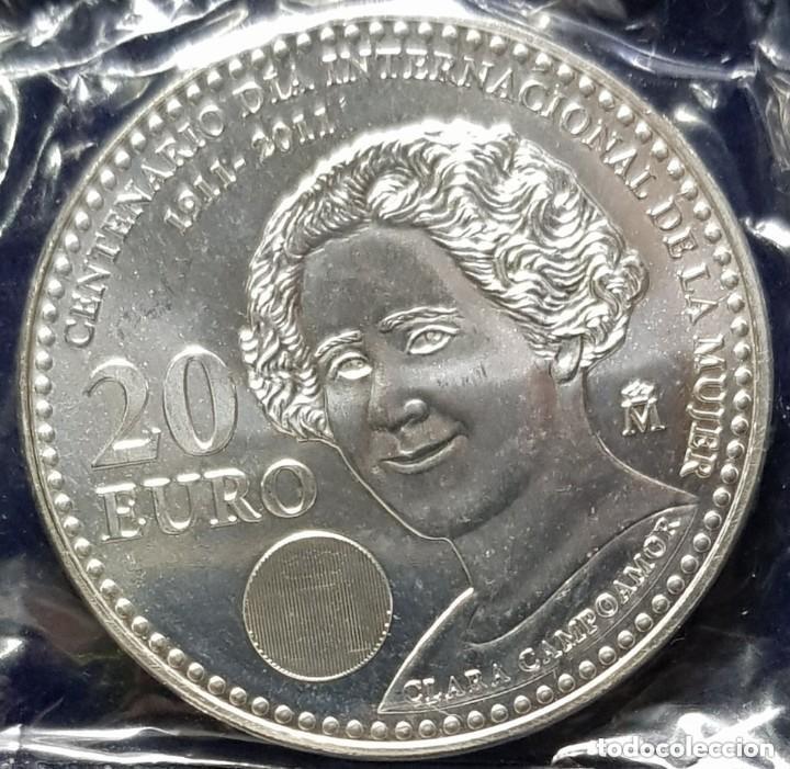 Euros: 20 EUROS 2011 - A&ntilde;O INTERNACIONAL DE LA MUJER - PLATA 925