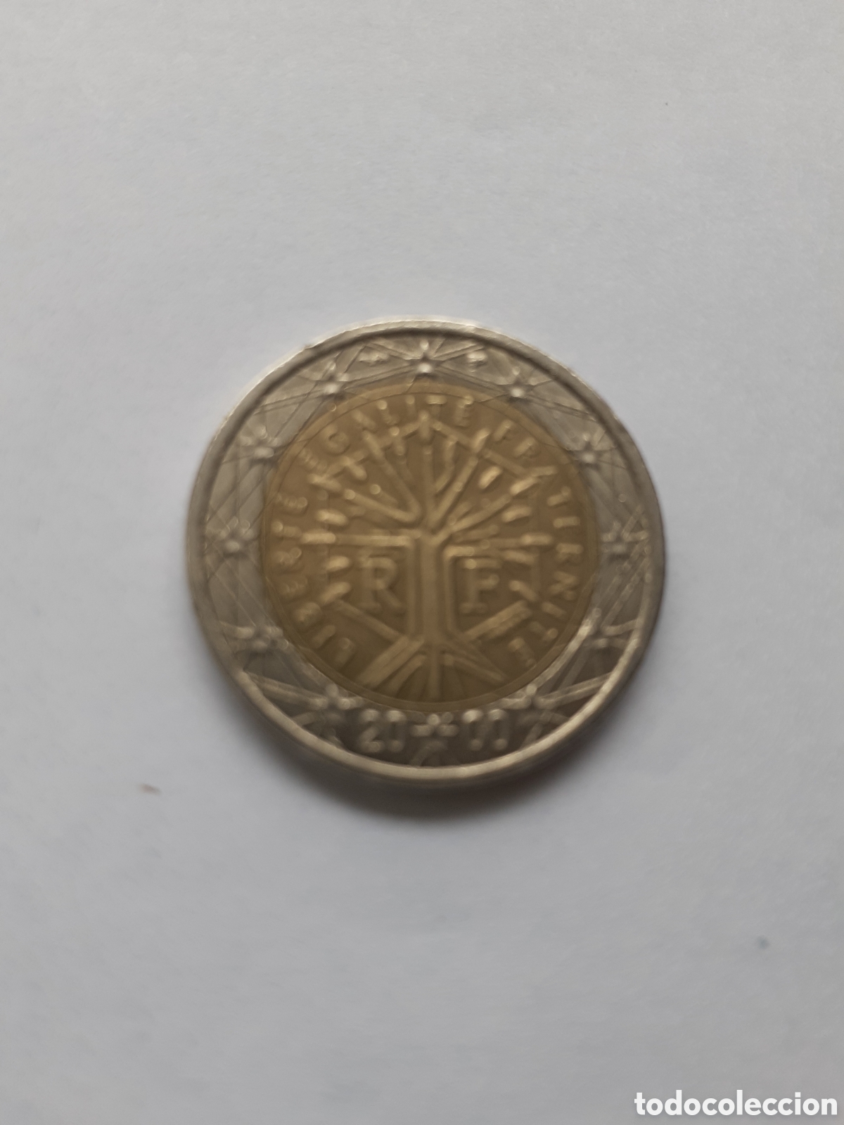 Euros: Moneda 2&euro; del A&ntilde;o 2000