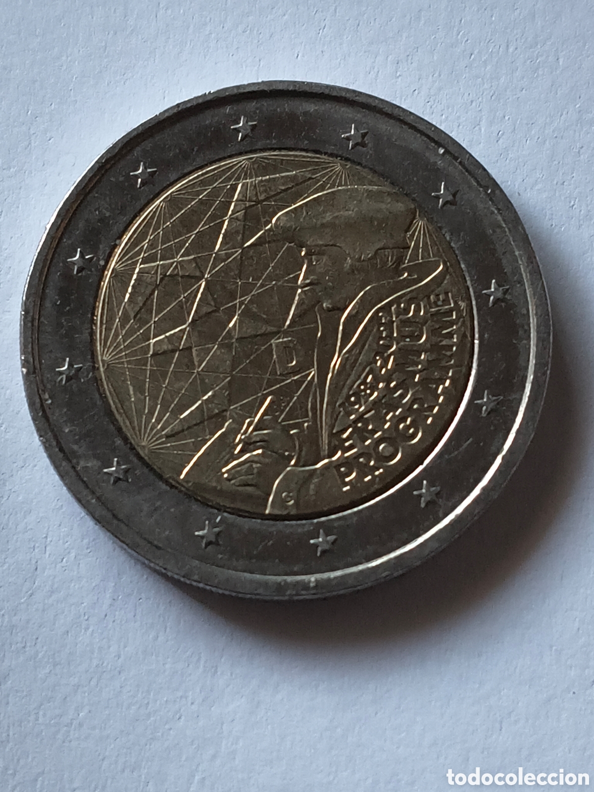 Euros: MONEDA ALEMANIA 2 ERUO 2022 CONM 35 ERASMUS PROGRAMME 1987-2022 CECA G