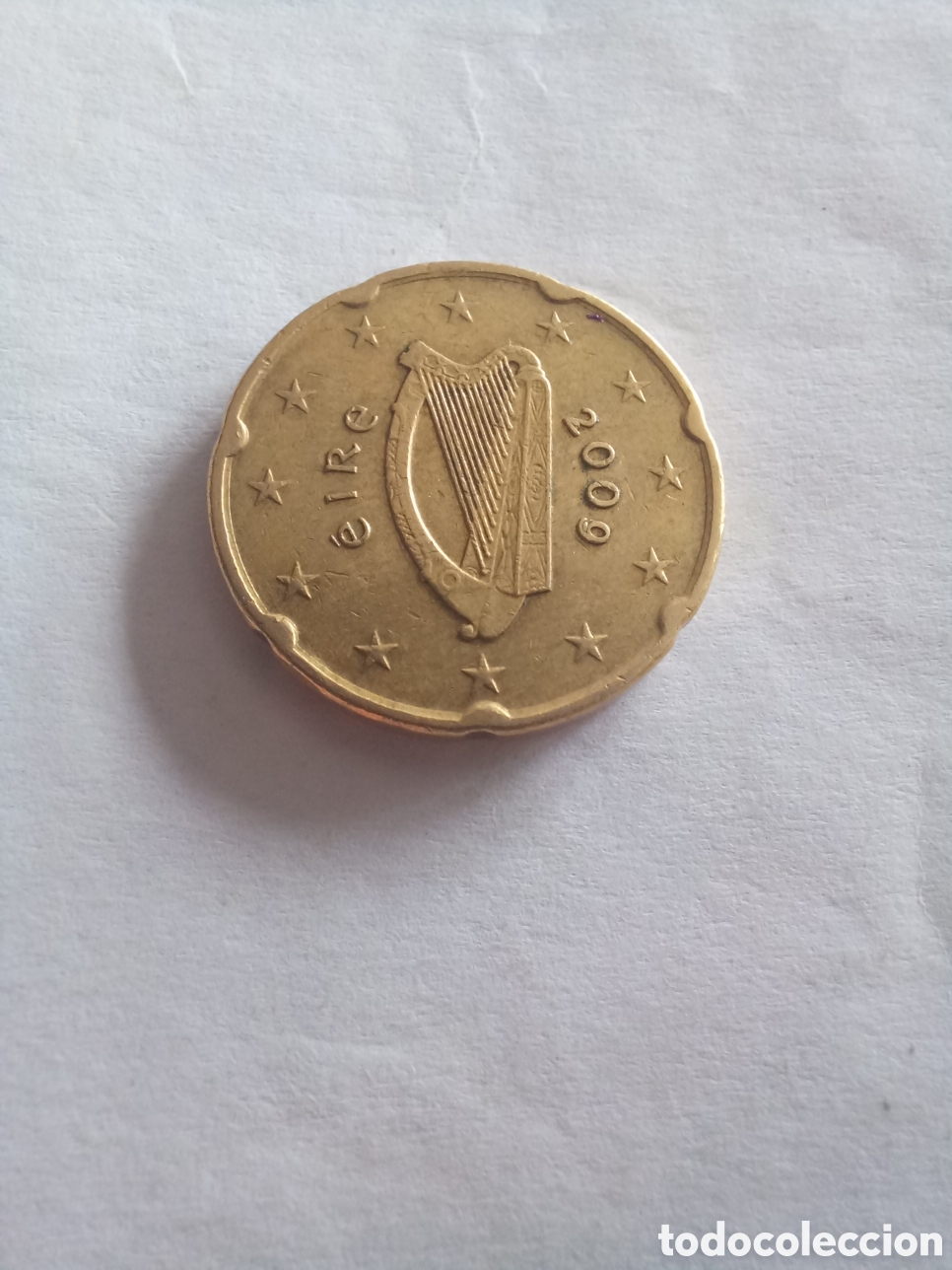 Euros: MONEDA 20 C&Eacute;NTIMOS DE EURO IRLANDA - A&Ntilde;O 2009 (S&Iacute;MBOLO NACIONAL)
