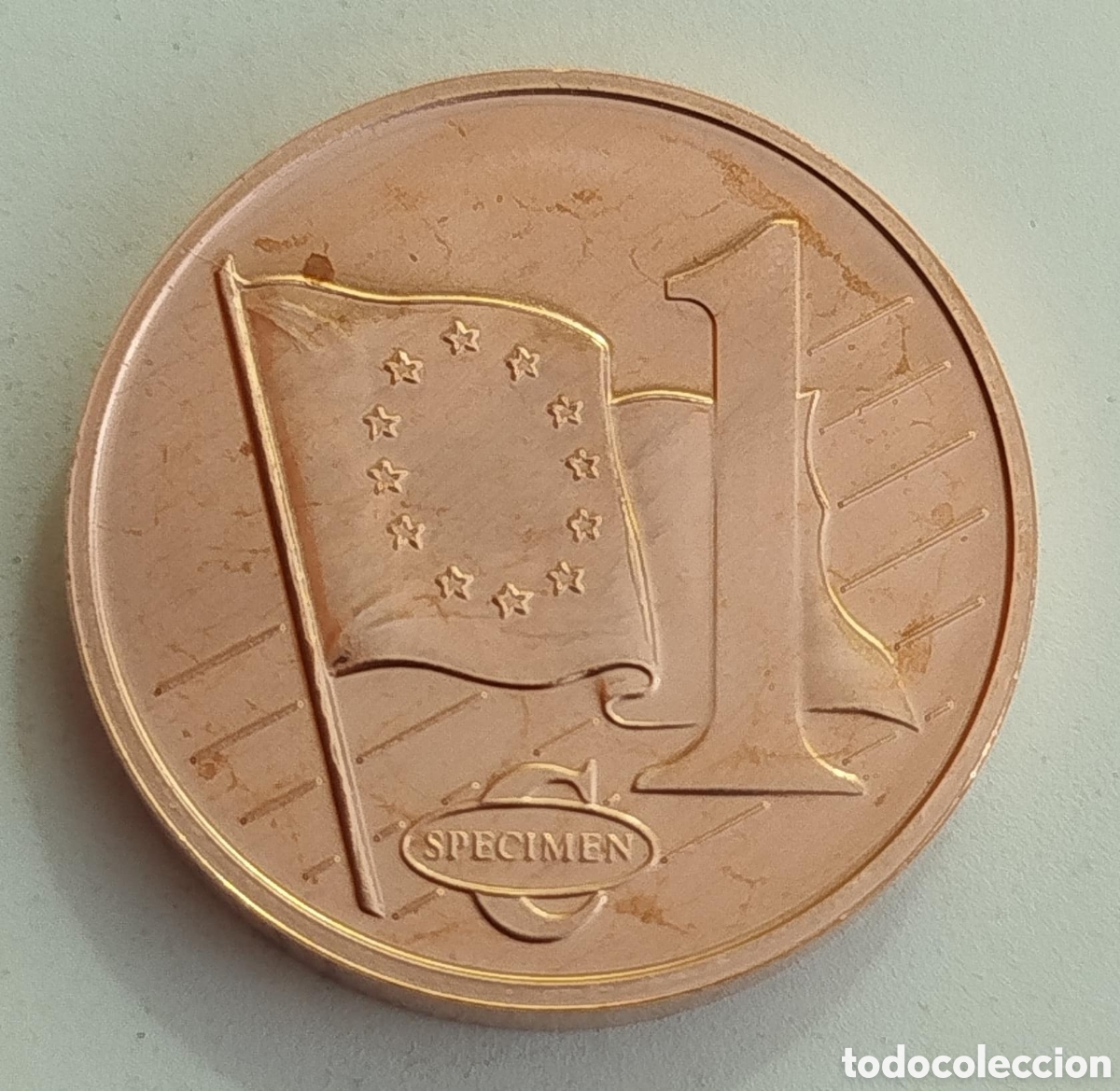 Euros: Moneda 1 C&eacute;ntimo Euro Prueba M&oacute;naco 2005 - Foto 2