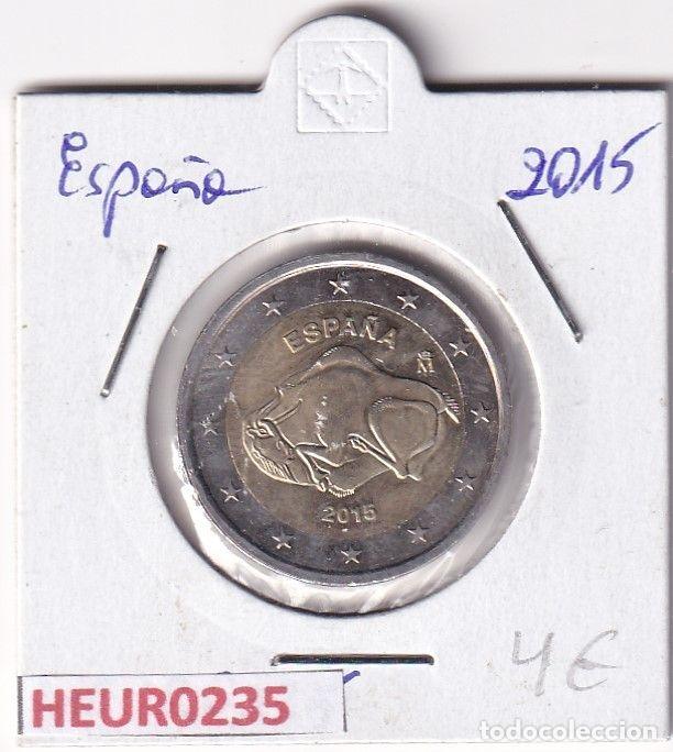 Euros: HEUR0235 MONEDA ESPA&Ntilde;A 2 EUROS 2015 (Cuevas Altamira)