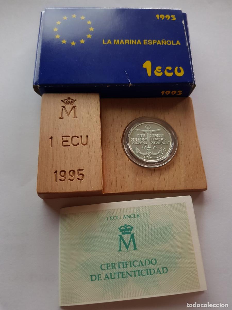 Euros: ESPA&Ntilde;A- 1 ECU-1995-LA MARINA ESPA&Ntilde;OLA