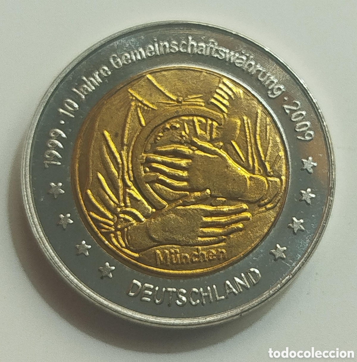Euros: Moneda 2&euro; Specimen Alemania 2009 M&uacute;nich