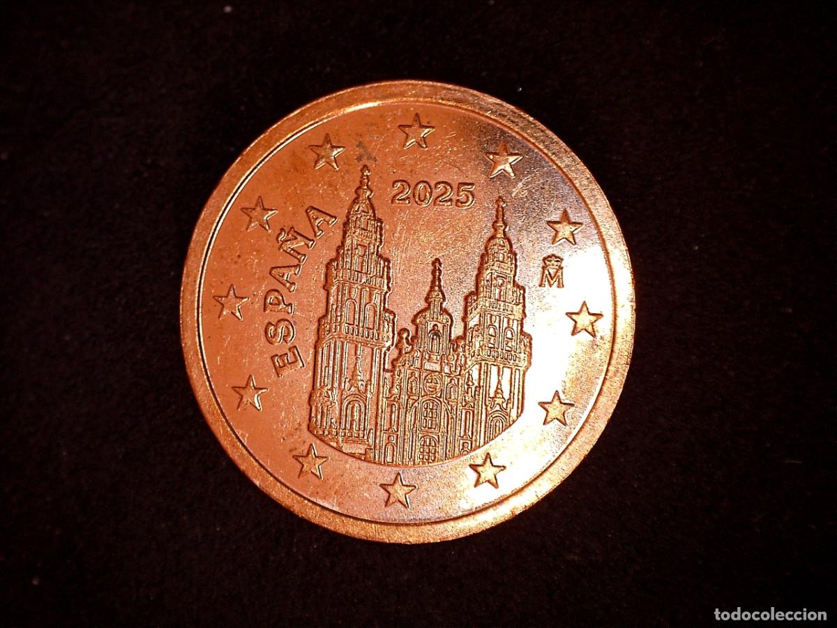 Euros: 2 CENTIMOS EURO ESPA&Ntilde;A 2025 EBC CENTIMO CENT CIRCULADA - MONEDAS USADAS EUROS