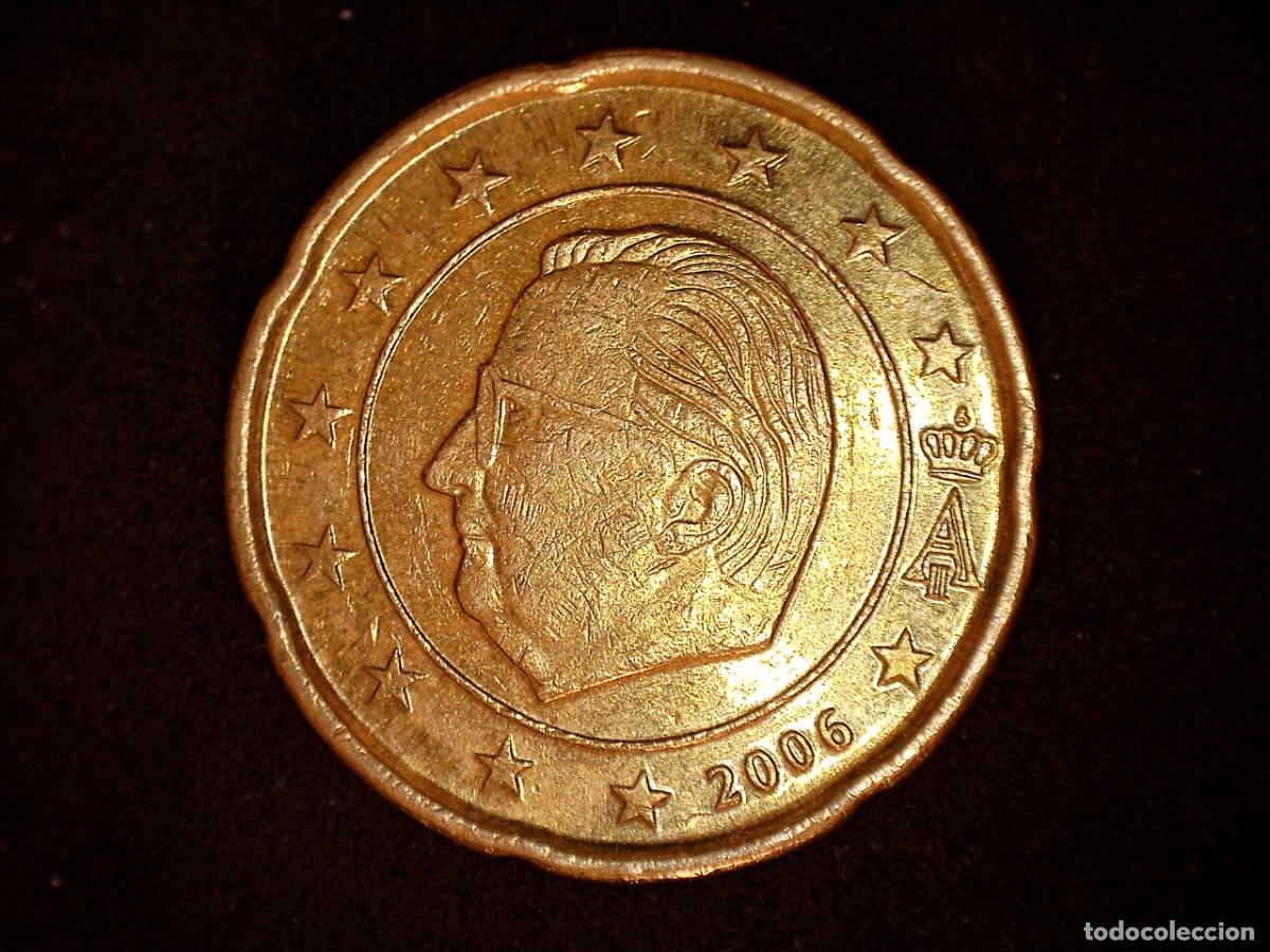 Euros: 20 CENTIMOS BELGICA 2006 EURO CENTIMO CENT CIRCULADA - MONEDAS USADAS CENTS EUROS BELGIUM