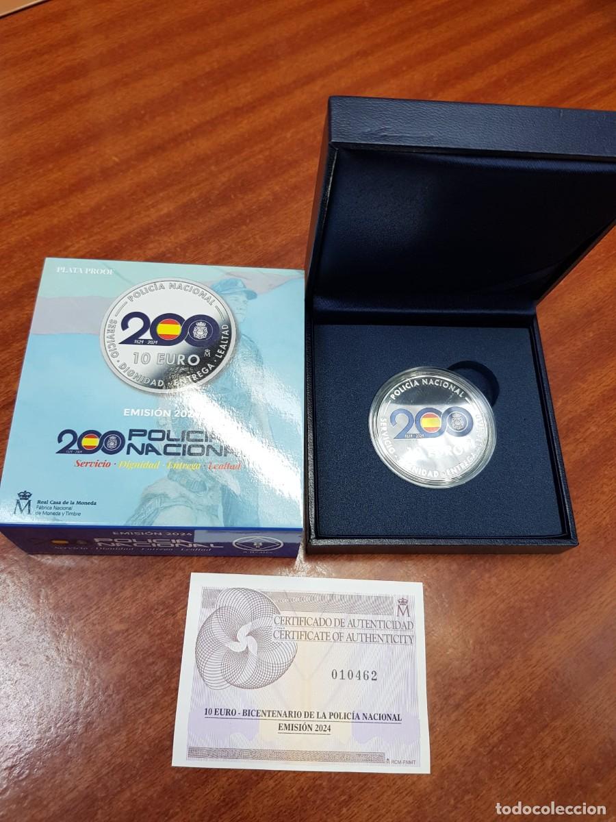 Euros: ESPA&Ntilde;A-10 EURO-2024-BICENTENARIO DE LA POLICIA NACIONAL