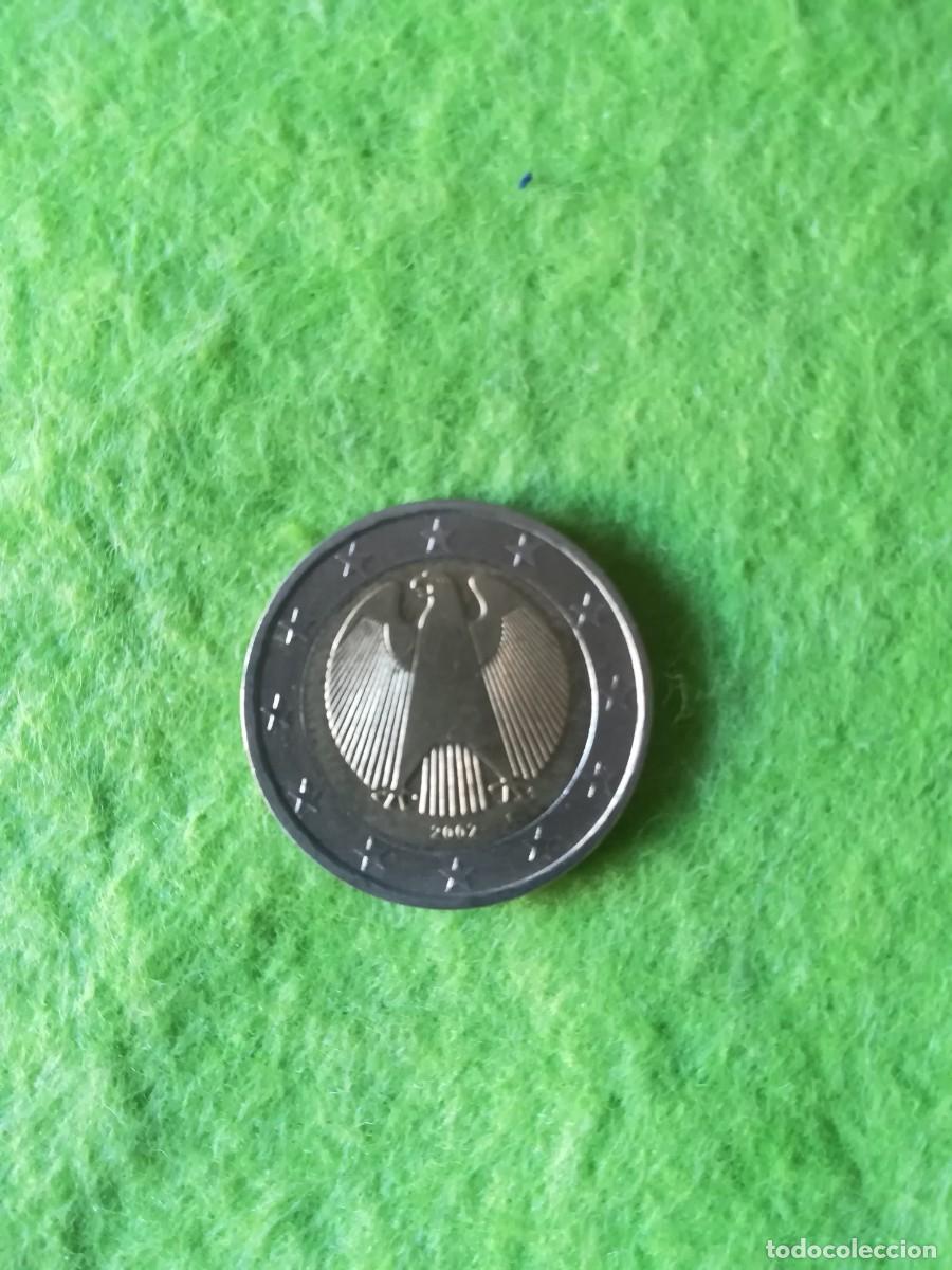 Euros: Moneda antigua 2 euros Alemania 2002