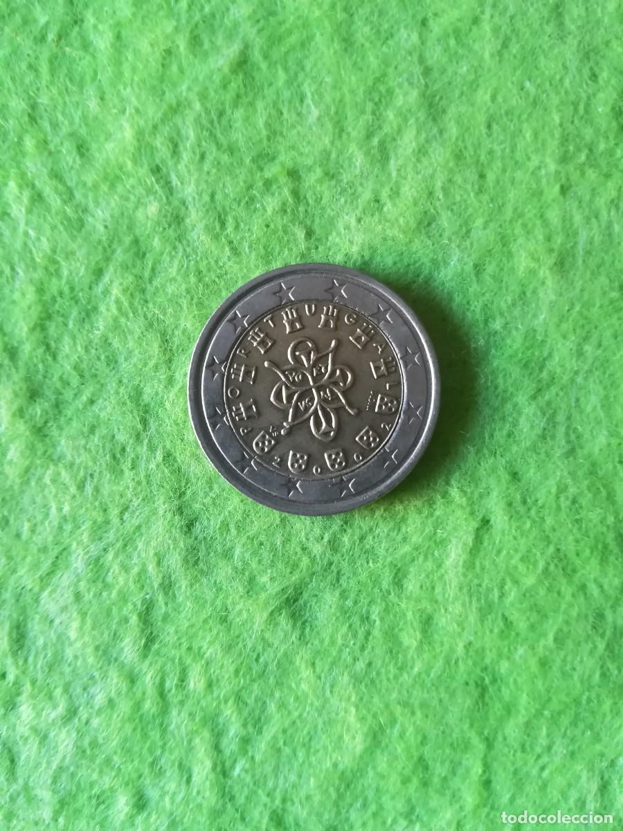Euros: Moneda antigua 2 euros Portugal 2002