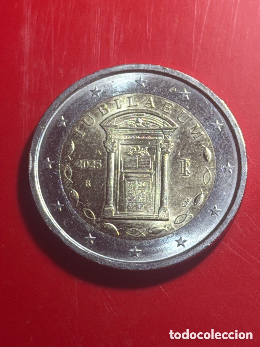 Euros: 2 euros Jubilacion 2025 Italia | Moneda Conmemorativa