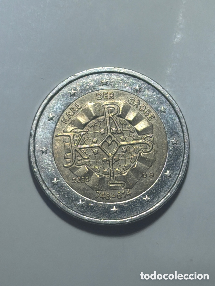 Euros: 2 euros Karl der grobe G Alemania 2023 | Moneda Conmemorativa