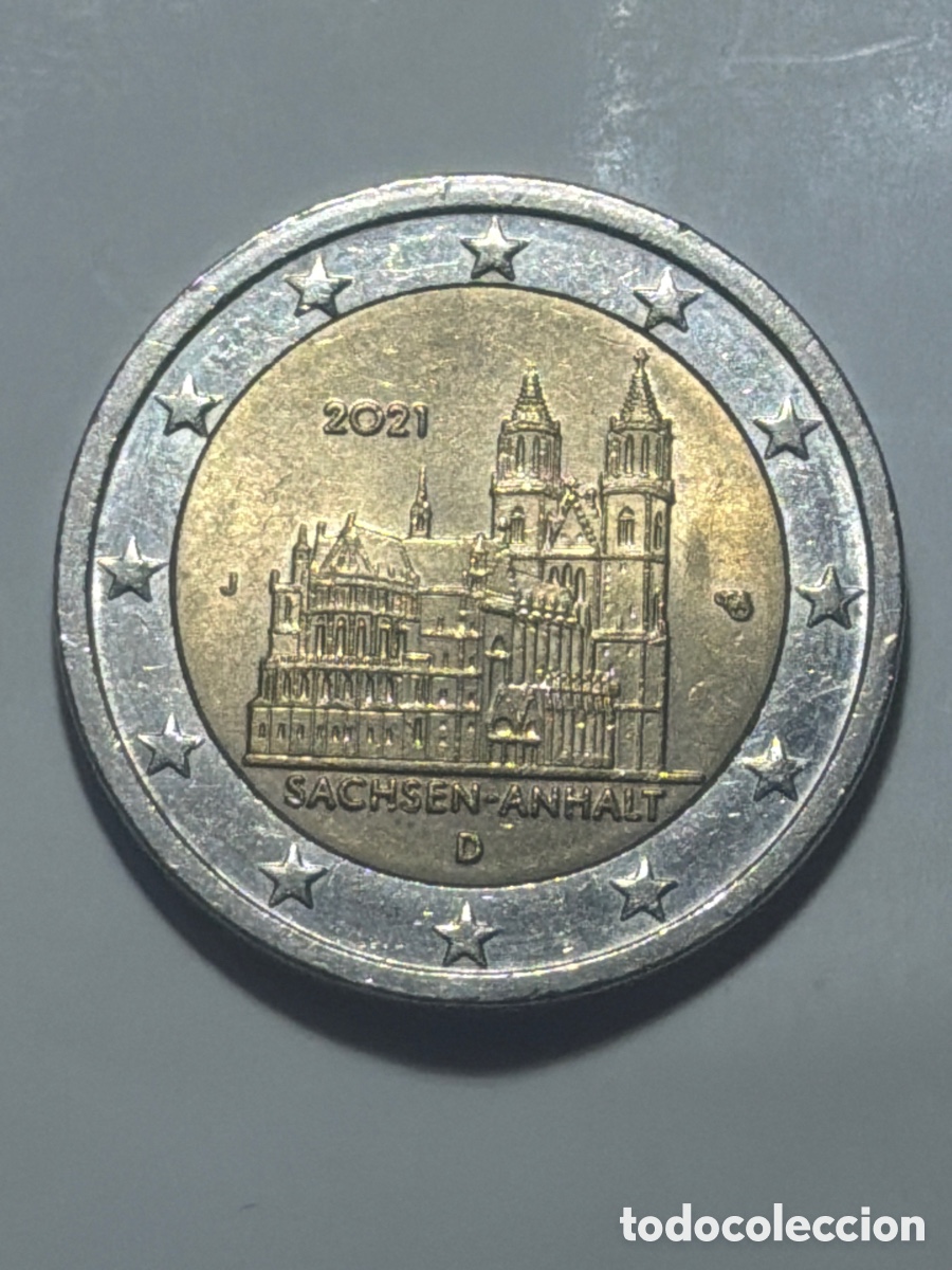 Euros: 2 euros Sachsen J Alemania 2021 | Moneda Conmemorativa
