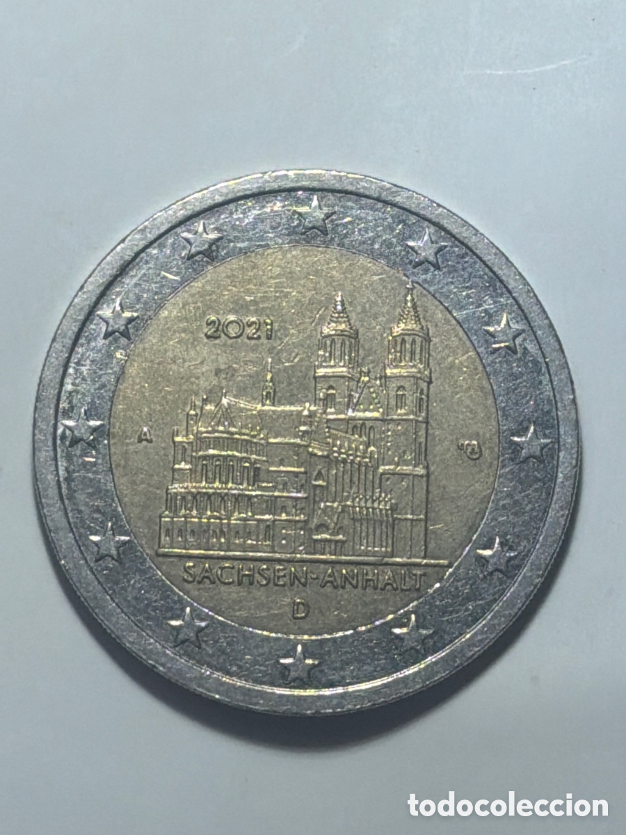Euros: 2 euros Sachsen A Alemania 2021 | Moneda Conmemorativa