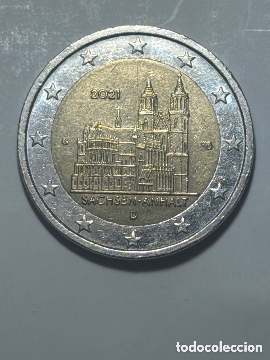 Euros: 2 euros Sachsen G Alemania 2021 | Moneda Conmemorativa