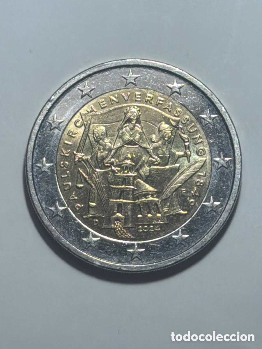 Euros: 2 euros Faro F Alemania 2024 | Moneda Conmemorativa