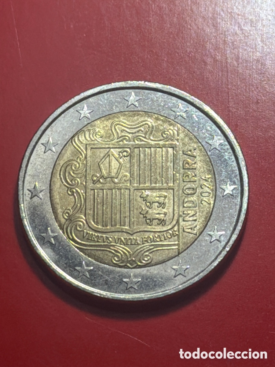 Euros: Moneda 2 euros Andorra | 2024