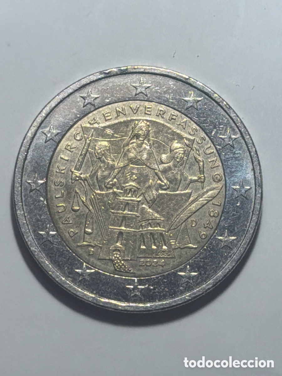 Euros: 2 euros Faro D Alemania 2024 | Moneda Conmemorativa