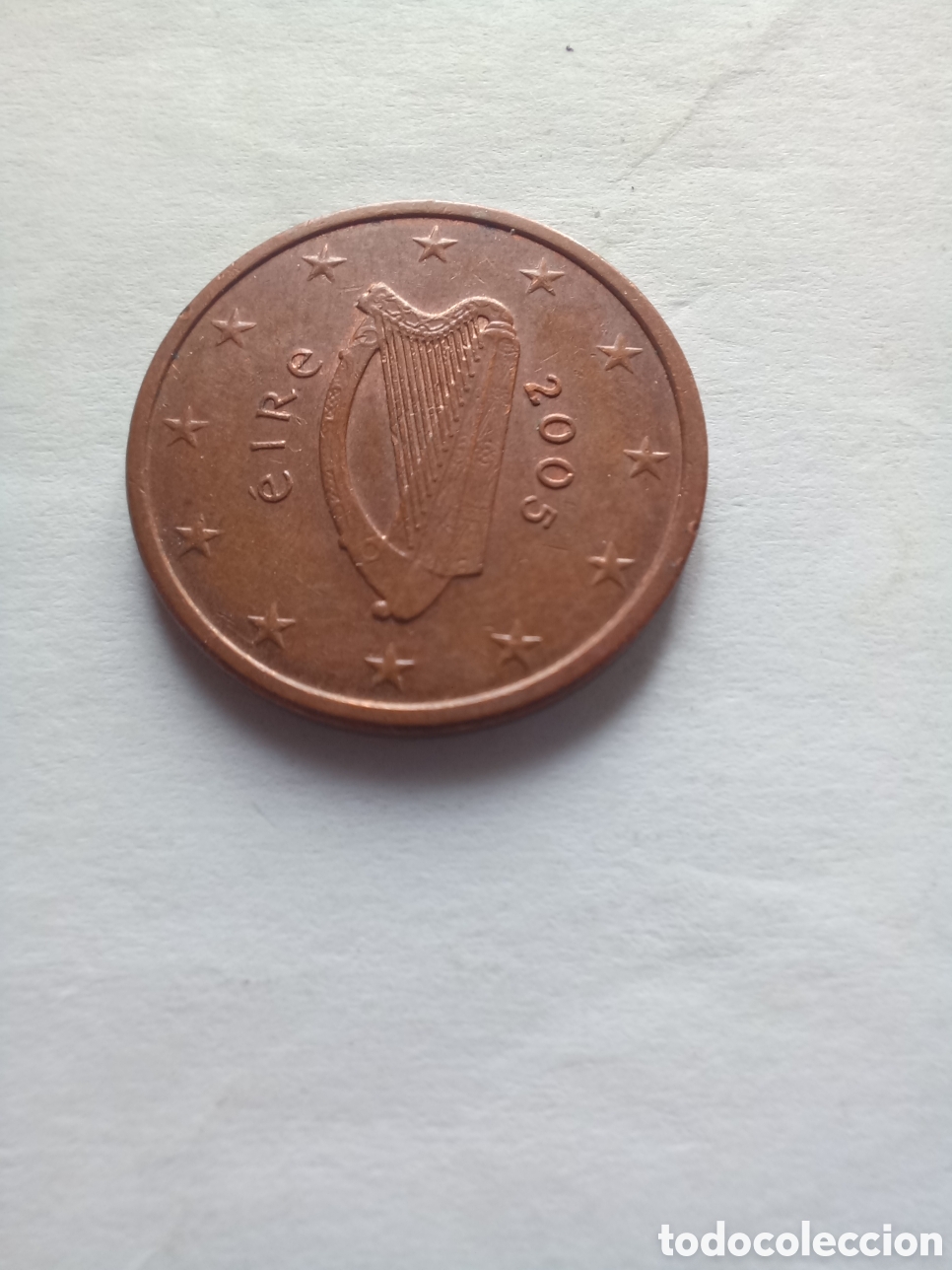 Euros: MONEDA 5 C&Eacute;NTIMOS DE EURO IRLANDA - A&Ntilde;O 2005 (S&Iacute;MBOLO NACIONAL)
