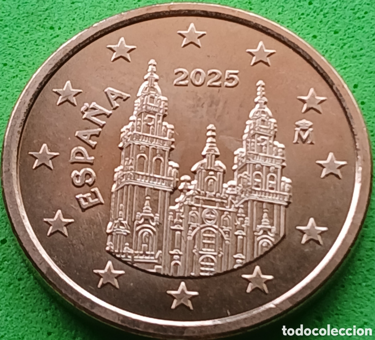 Euros: Espa&ntilde;a 5 c&eacute;ntimos 2025 km#1146 Poco com&uacute;n