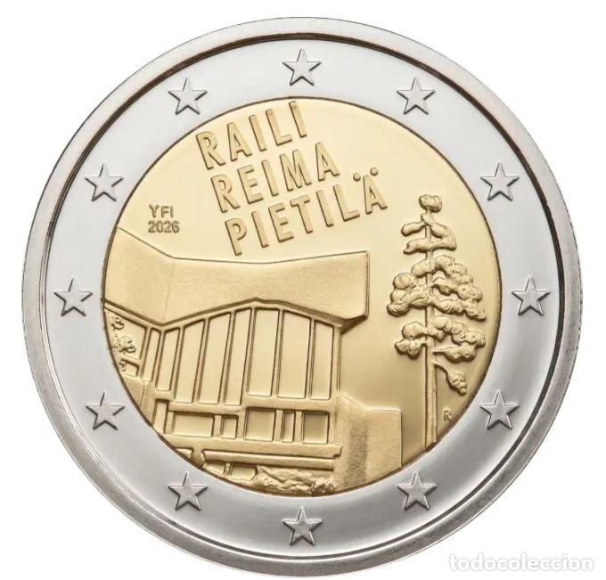 Euros: FINLANDIA 2 EUROS 2026 CONM. - RAILI REIMA PIETILA - DE ROLLO -