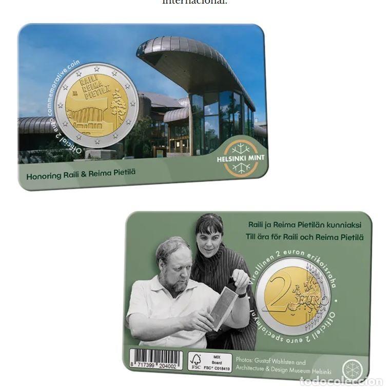 Euros: FINLANDIA 2 EUROS 2026 CONM. -REIMA PIETILA - EN COINCARD VERSION INGLES -