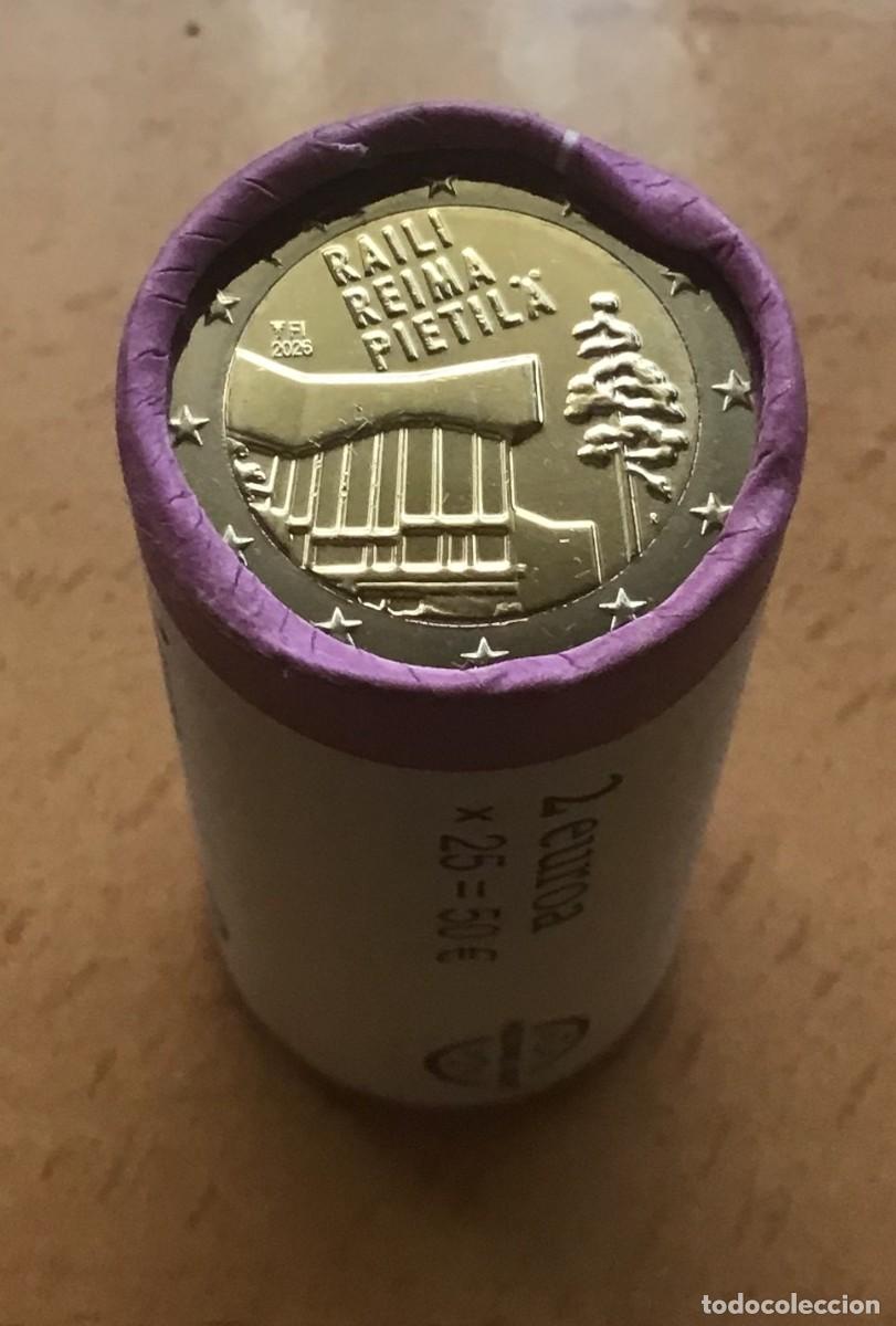 Euros: 2 euros conmemorativos de Finlandia. Raila y Reima Pietil&auml;. A&ntilde;o 2026. Sin circular