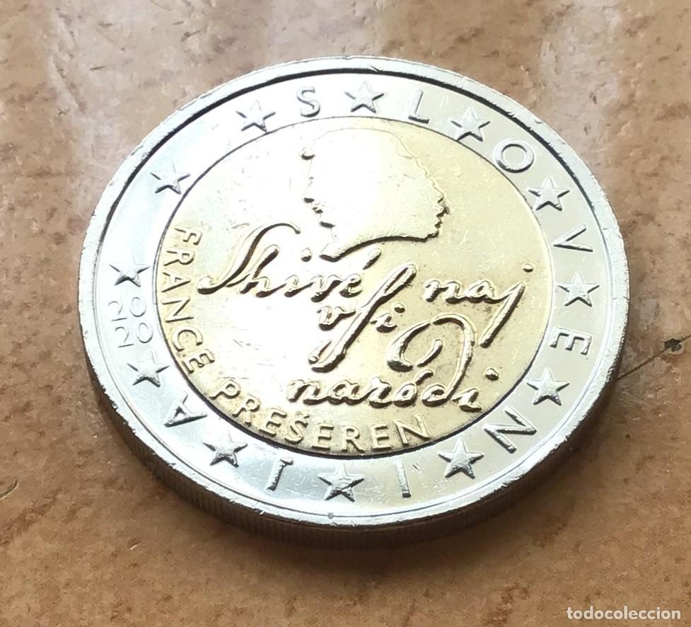 Euros: 2 euros de Eslovenia. A&ntilde;o 2020
