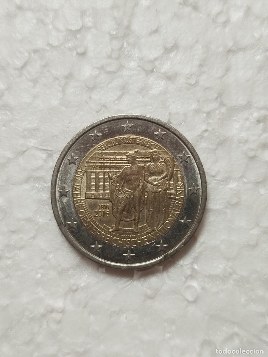 Euros: Moneda 2 Euros Austria 2016 - 200 Jahre Oesterreichische Nationalbank 1816-2016 - MBC - Circulaci&oacute;n