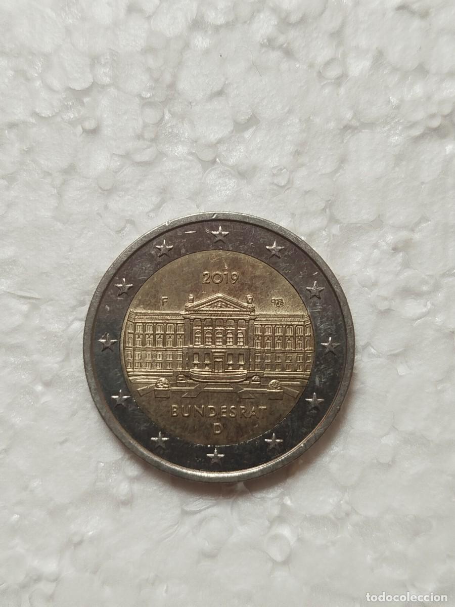 Euros: Moneda 2 Euros Alemania 2019 - Bundesrat - EBC - Circulaci&oacute;n