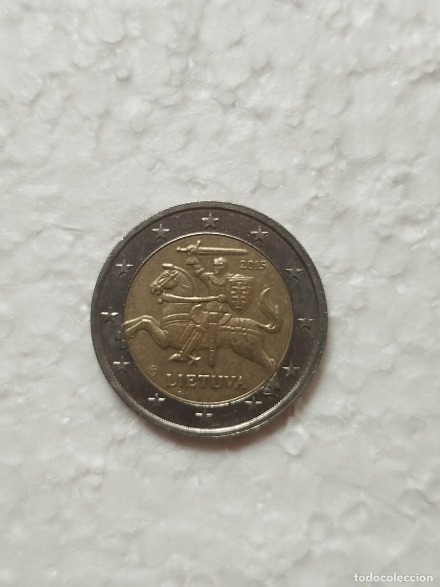 Euros: Moneda 2 Euros Lituania 2015 - Vytis (Jinete) - EBC - Circulaci&oacute;n