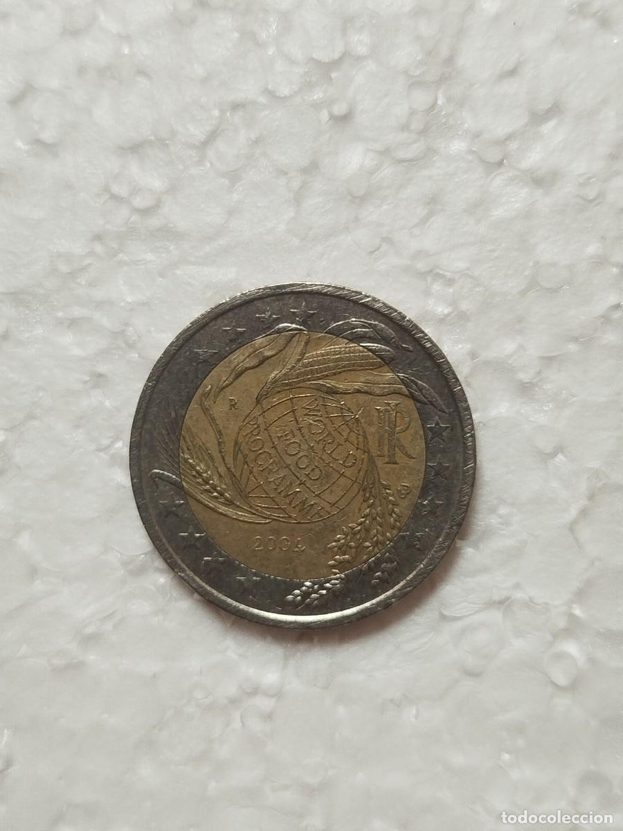 Euros: Moneda 2 Euros Italia 2004 - World Food Programme - MBC - Circulaci&oacute;n