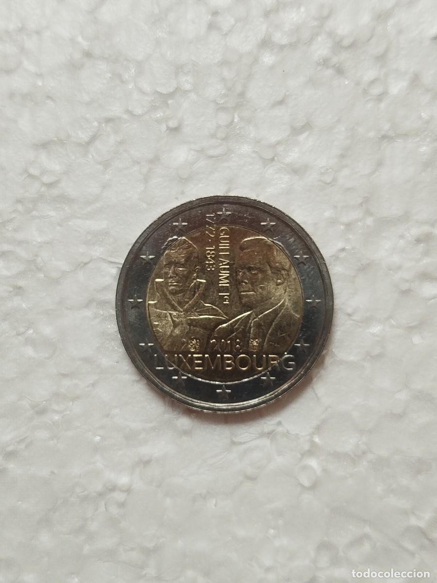 Euros: Moneda 2 Euros Luxemburgo 2018 - Guillaume I 1793-1843 - MBC - Circulaci&oacute;n
