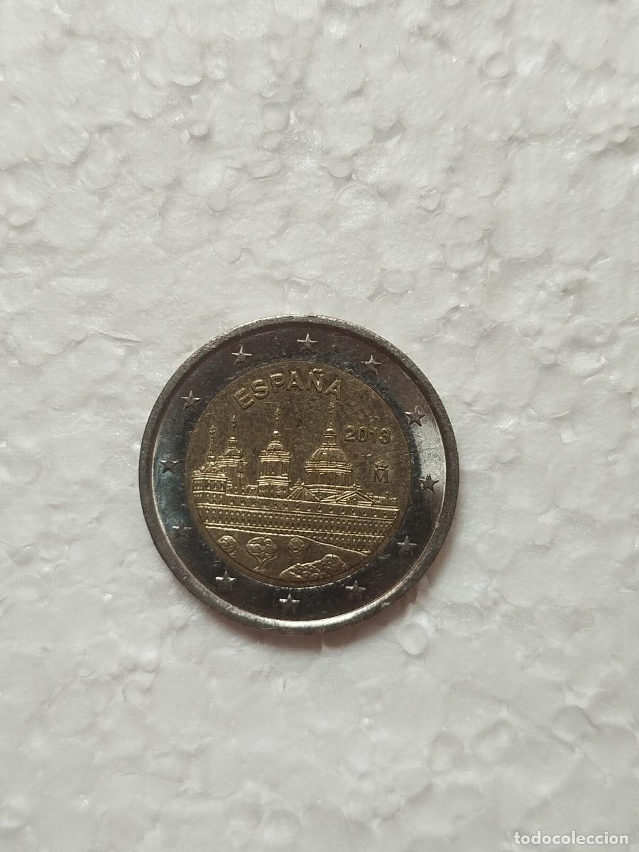 Euros: Moneda 2 Euros Espa&ntilde;a 2013 - Monasterio de El Escorial - MBC - Circulaci&oacute;n