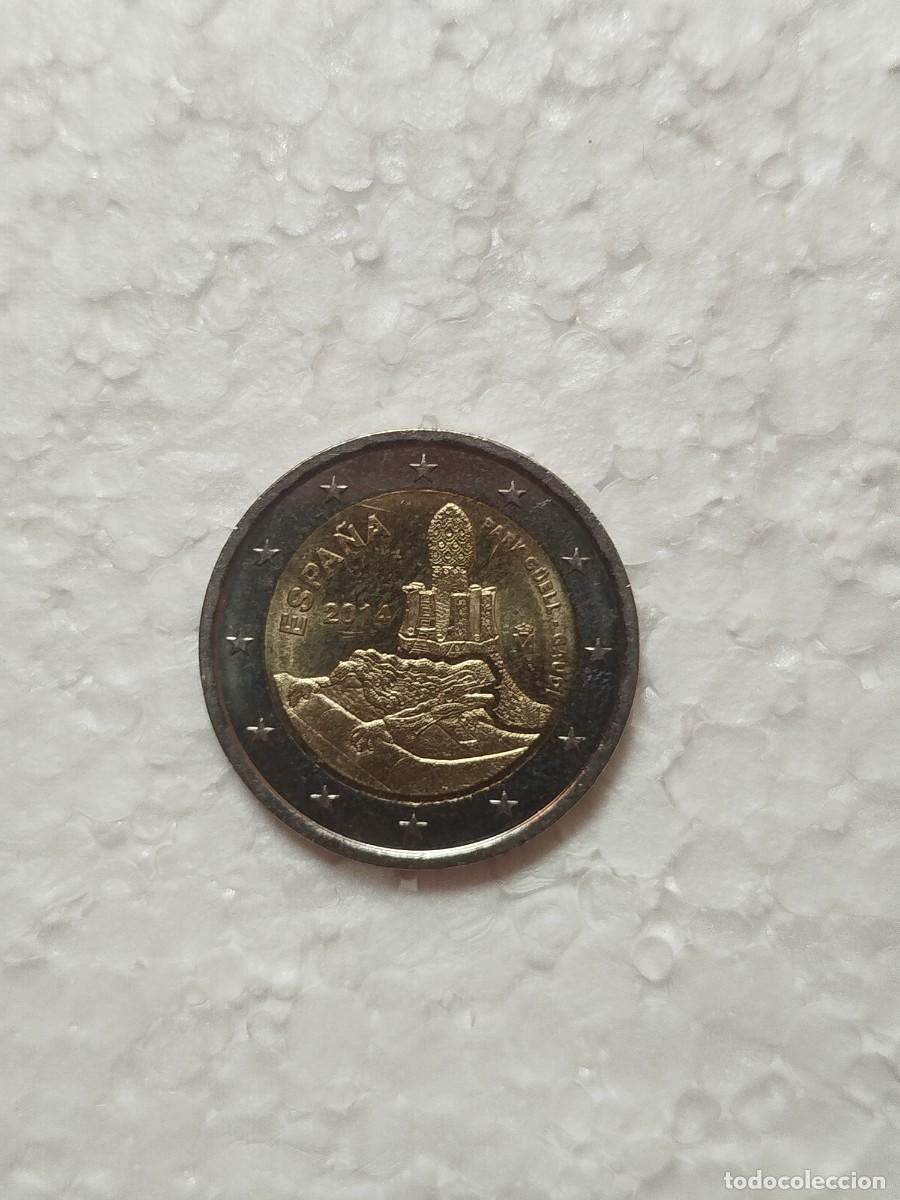 Euros: Moneda 2 Euros Espa&ntilde;a 2014 - Park G&uuml;ell (Gaud&iacute;) - MBC - Circulaci&oacute;n