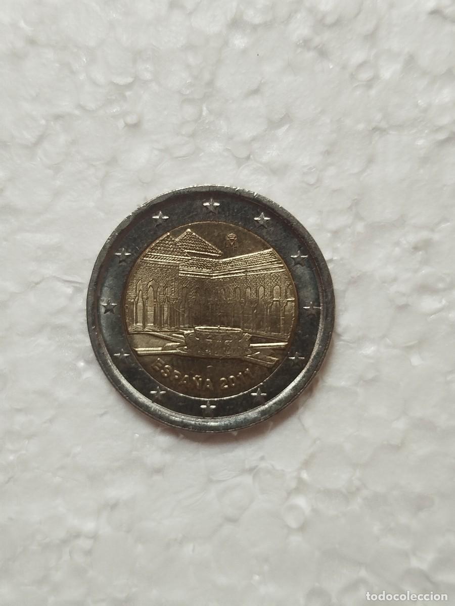 Euros: Moneda 2 Euros Espa&ntilde;a 2011 - Alhambra de Granada - MBC - Circulaci&oacute;n