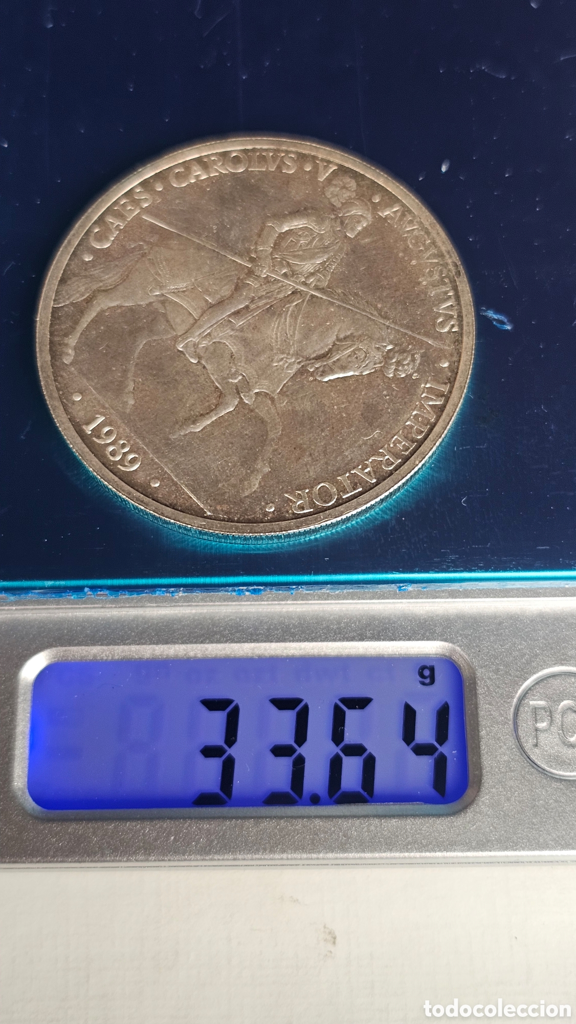 Euros: 5 Ecu de plata de ley - Foto 2