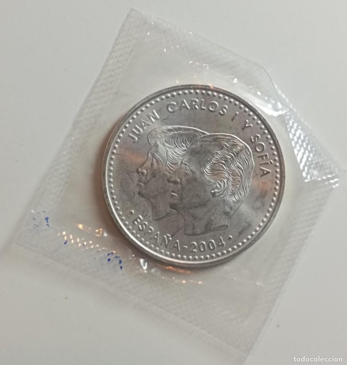 Euros: Moneda de Espa&ntilde;a 12 euros del 2004 de plata - Foto 3