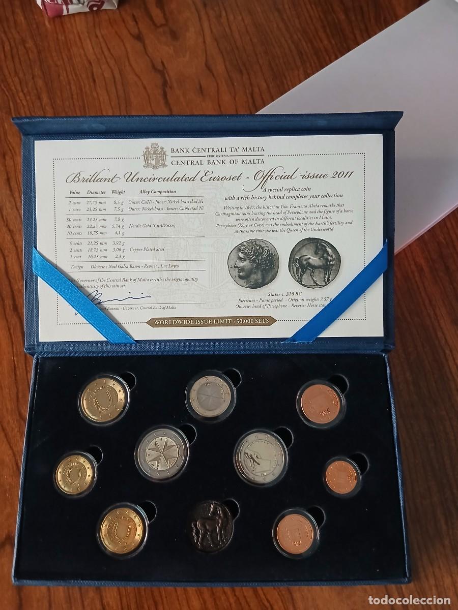 Euros: Set de euros de Malta del 2011. Proof
