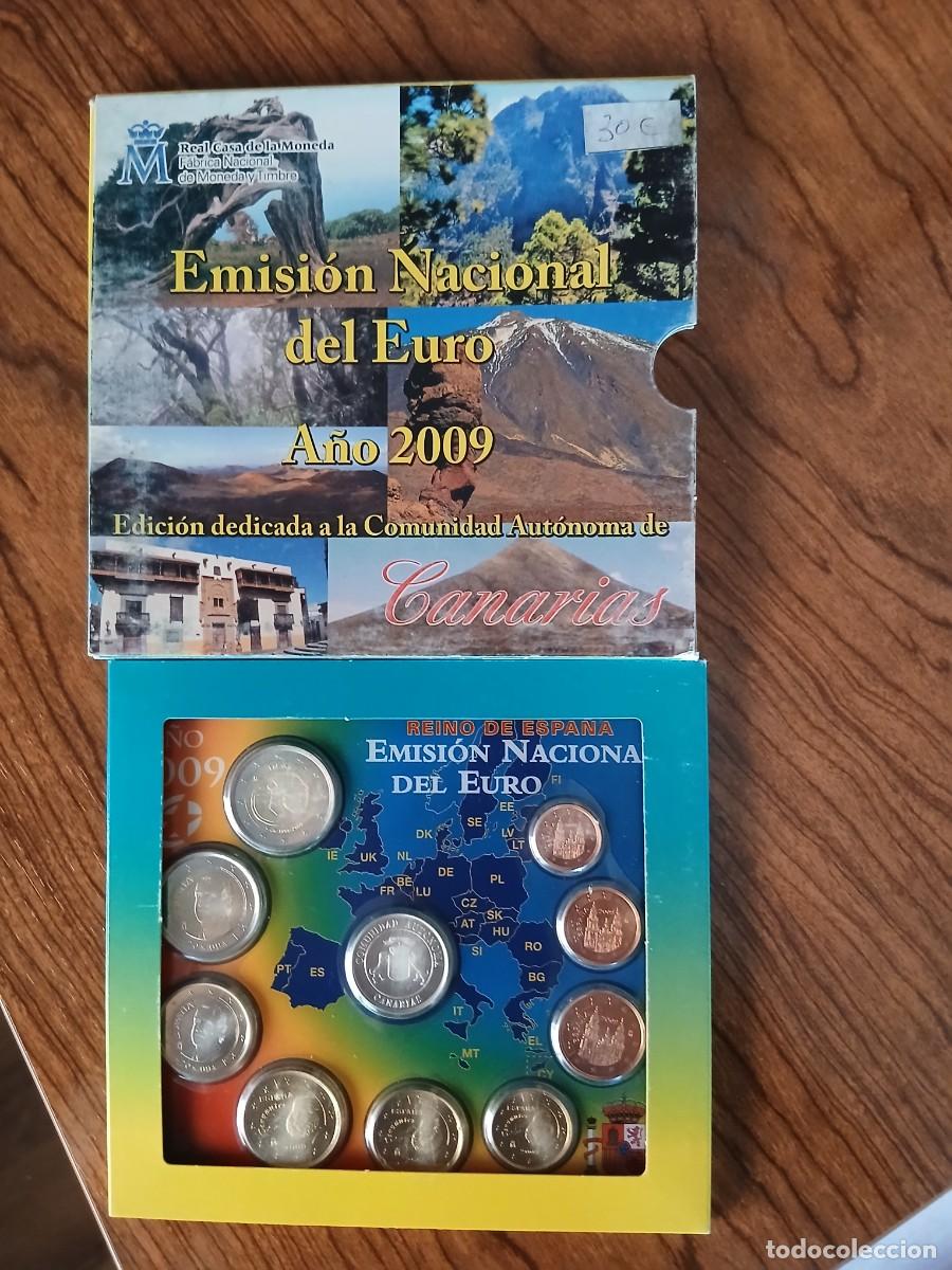 Euros: Set de euros de 2009. Canarias