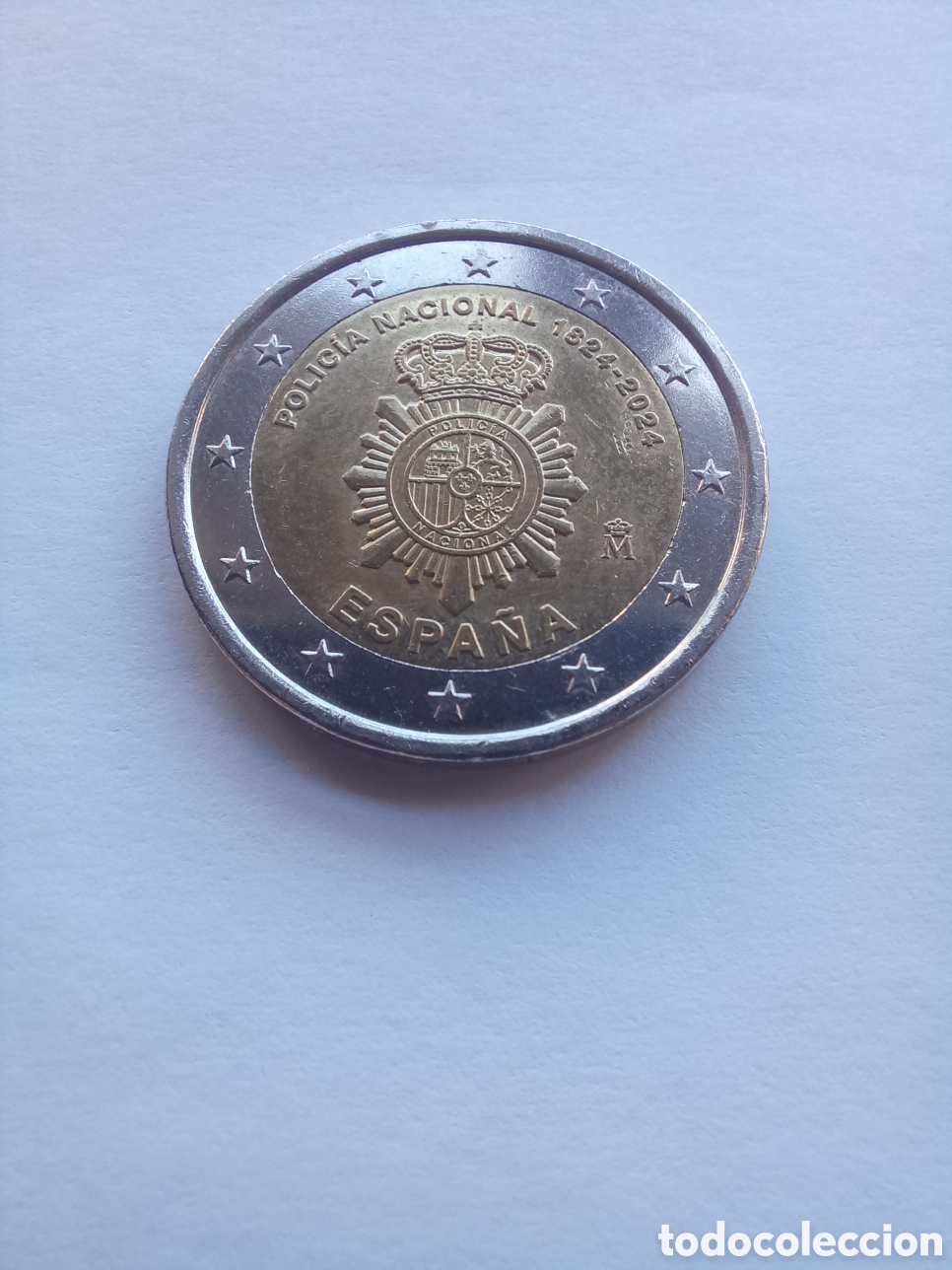 Euros: MONEDA 2 EUROS CONMEMORATIVOS ESPA&Ntilde;A - A&Ntilde;O 2024 (POLIC&Iacute;A NACIONAL)